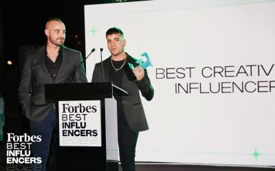 BEST INFLUENCER CREATIVITY 2022 by FORBES